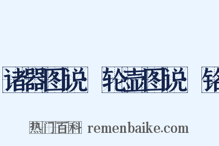 诸器图说·轮壶图说·铭是什么意思的图片